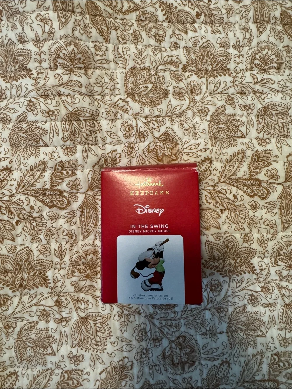 Hallmark Keepsake Disney Mickey Mouse Ornament - Red